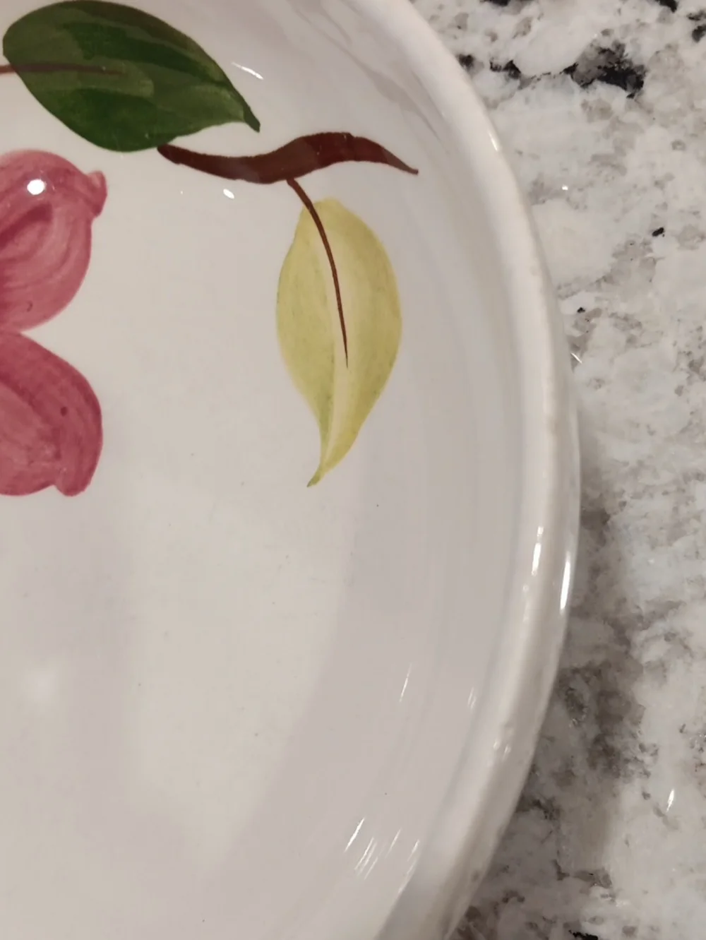 2 Vintage Floral Dinnerware